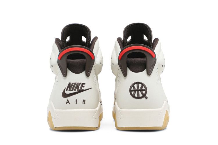 Air Jordan 6 Retro Quai 54 Sail Brown (2020) - CZ4152-100