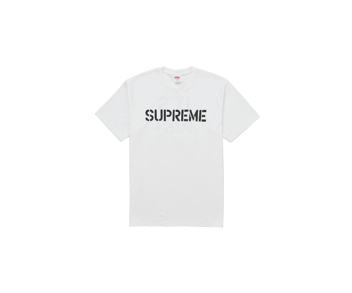 Supreme Hard Tee White – APLUG PL