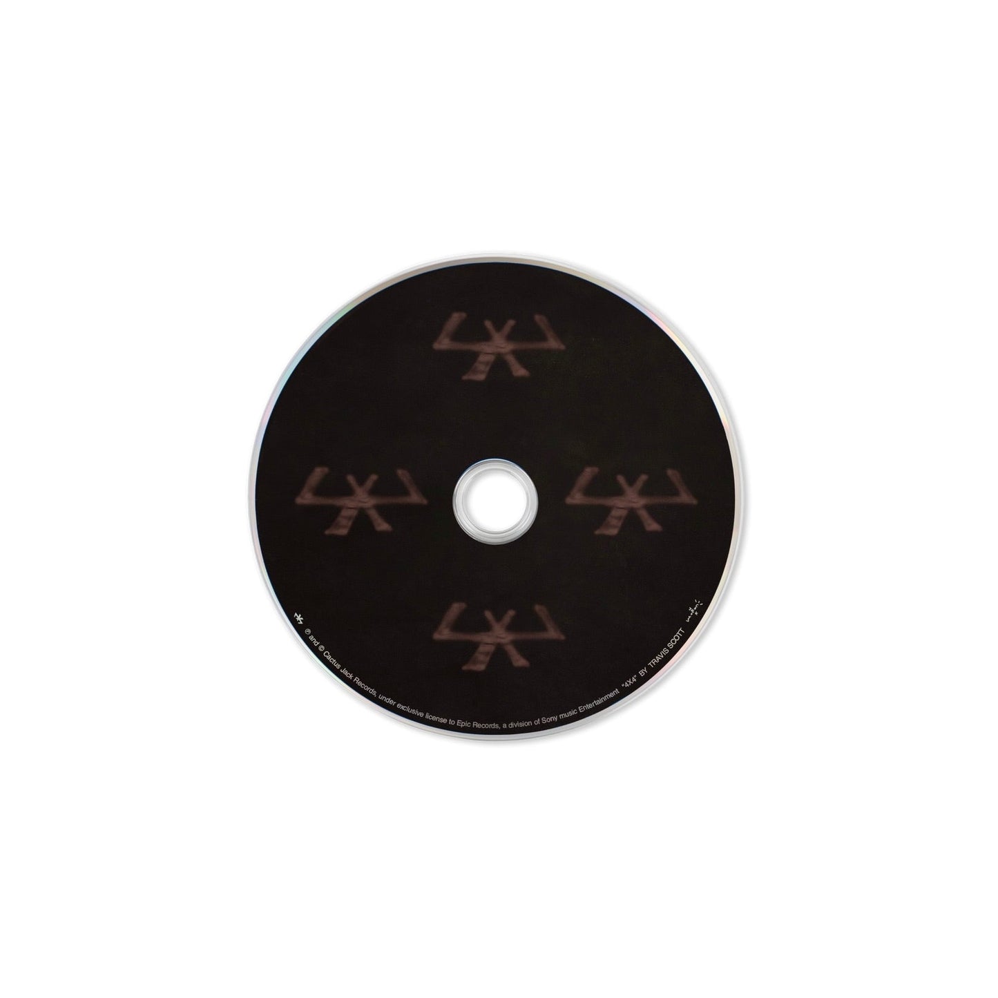 Travis Scott 4X4 CD Single 1 - TRAVIS-4X4-CD1