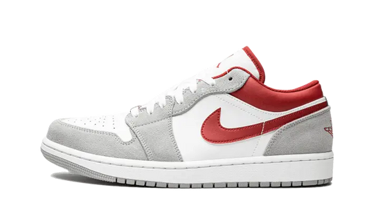 Air Jordan 1 Low SE Light Smoke Gray Gym Red