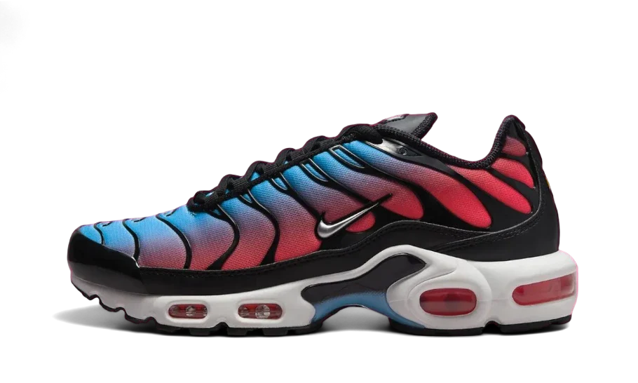 Air max plus black pink blue best sale