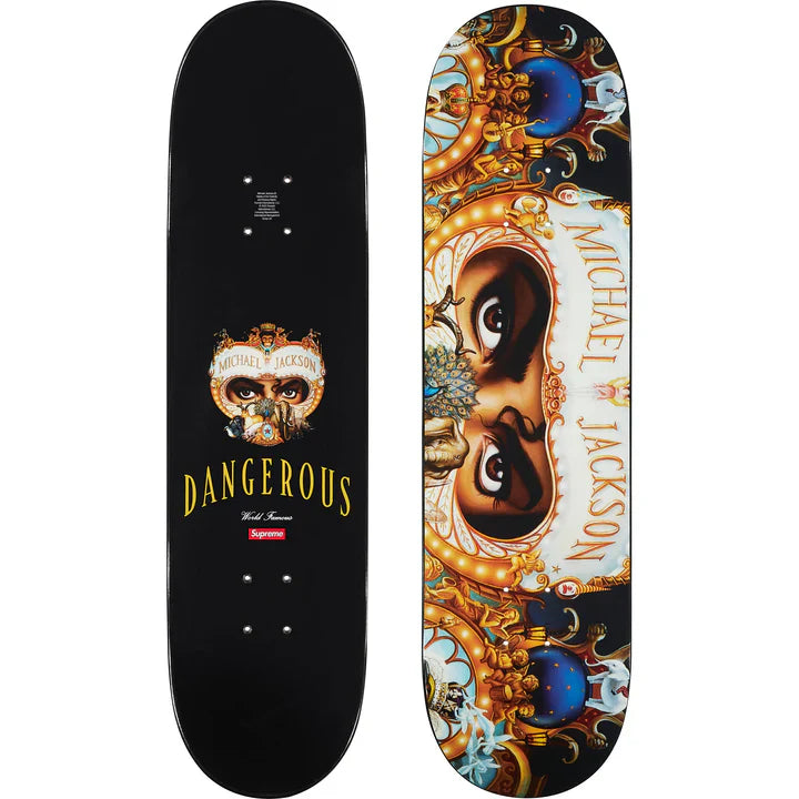 ⚠️超新作⚠️Supreme Michael Jackson デッキ Supreme Michael Jackson Dangerous Skateboard Deck Multicolor (SUP