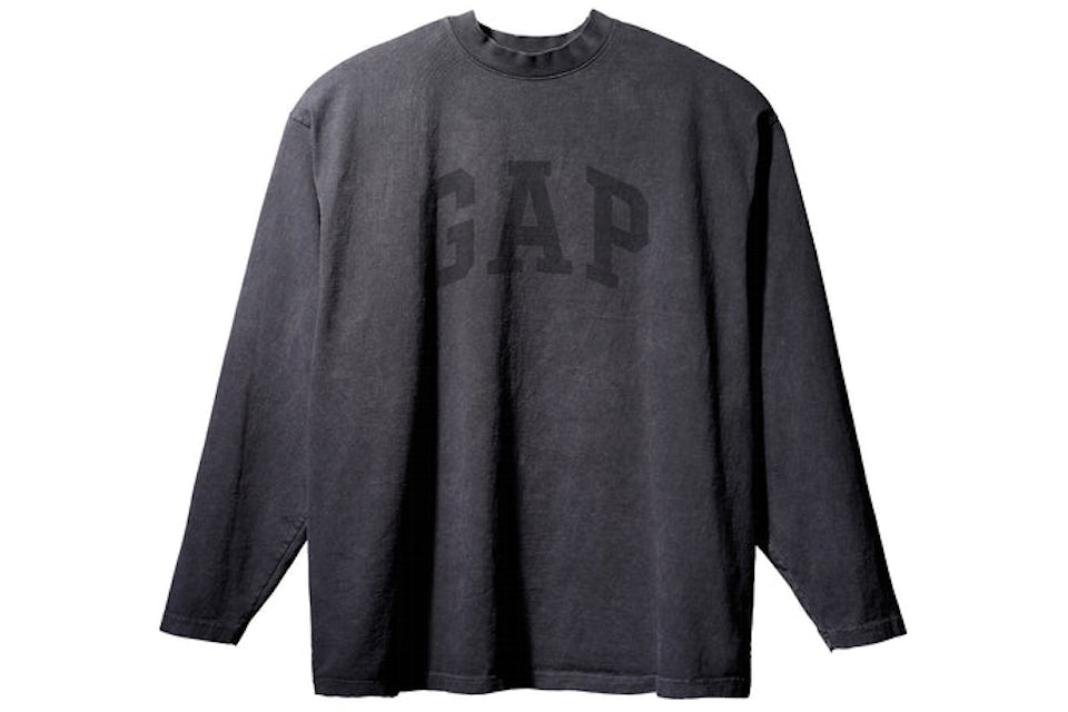 Yeezy Gap Engineered by Balenciaga Dove L/S T-shirt Black - YZYGP-EBBDLT-BLACK