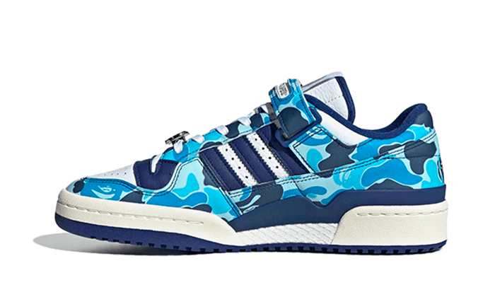 Forum 84 Low Bape 30th Anniversary Blue Camo - ID4772