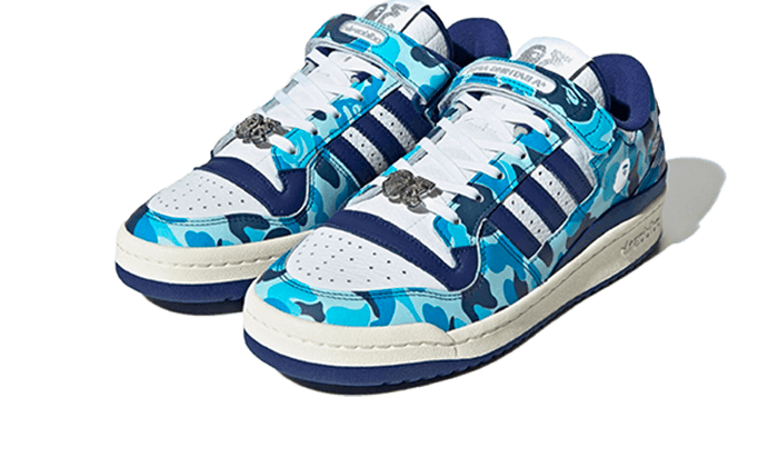 Forum 84 Low Bape 30th Anniversary Blue Camo - ID4772
