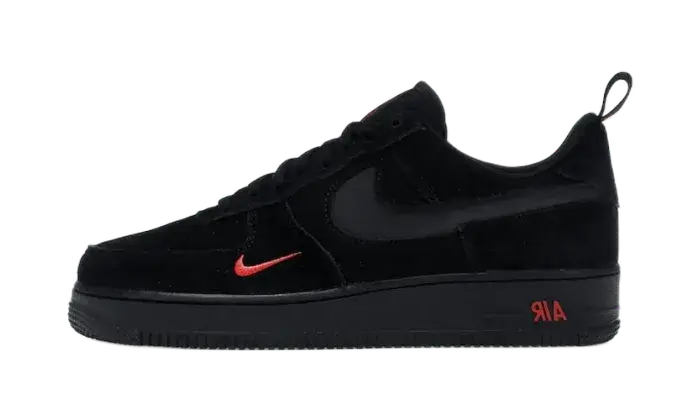 Air Force 1 Low Multi-Swoosh Black Crimson