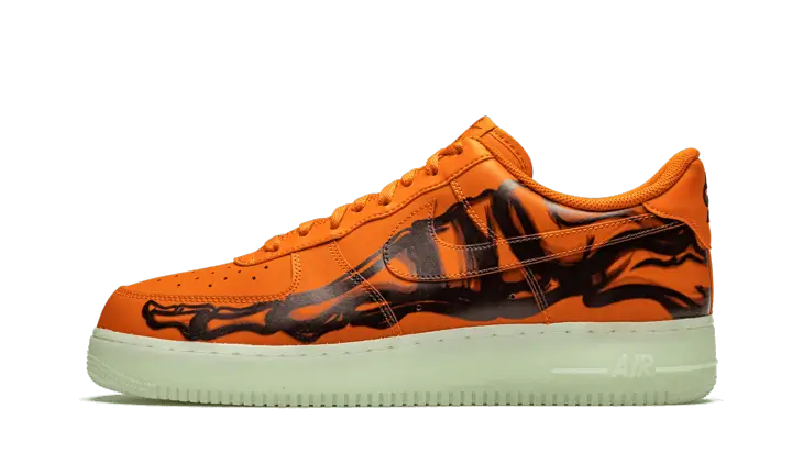 Air Force 1 Low Orange Skeleton Halloween (2020)