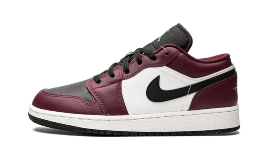Air Jordan 1 Low SE Dark Beetroot Black Roma Green