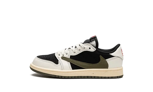 Air Jordan 1 Retro Low OG SP Travis Scott Olive Enfant (PS) - DZ5909-106