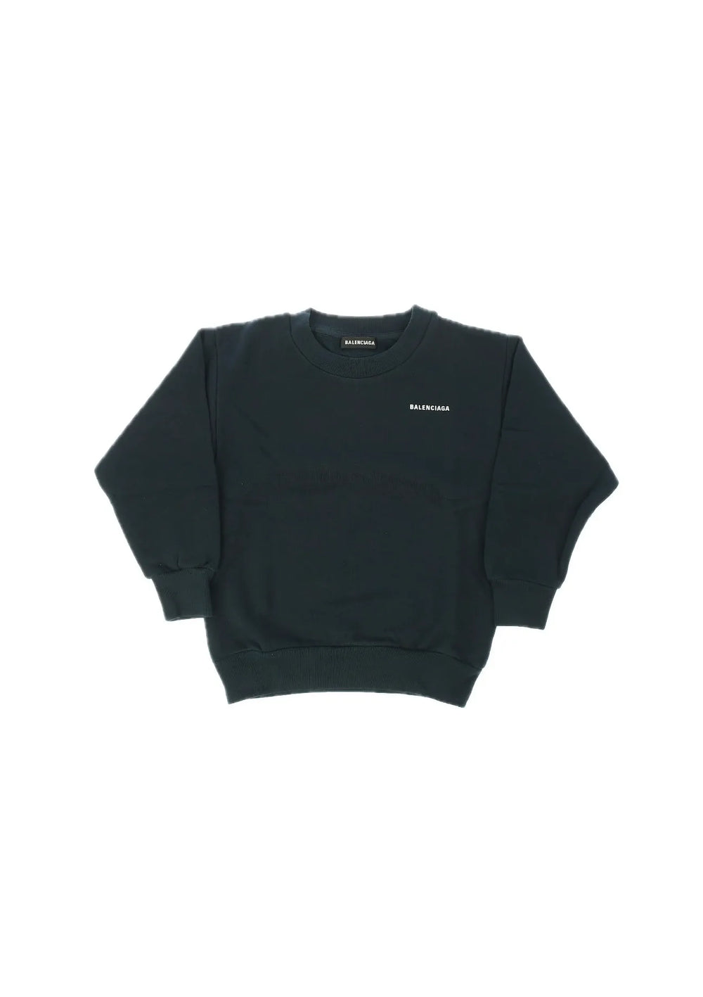 Balenciaga Logo Print Crewneck Black