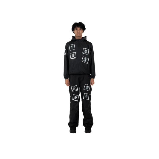 Blurry Universe Wind Pants Black