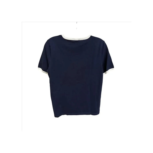 Celine Horse Carriage Tee Navy