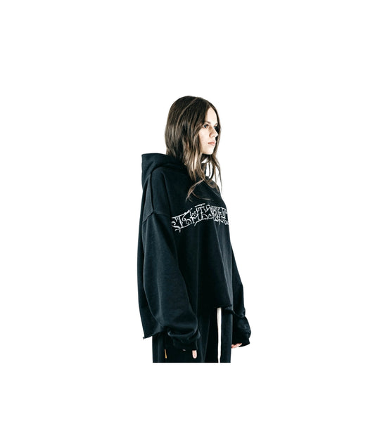 FVCK Arabic Hoodie White Ash