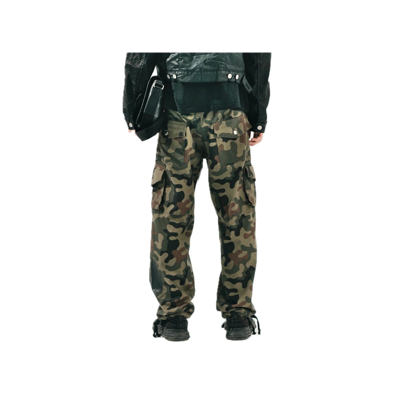 FVCK Dark Camo Cargo Pants