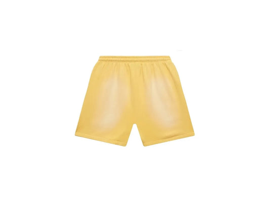 Hellstar Flame Shorts Yellow