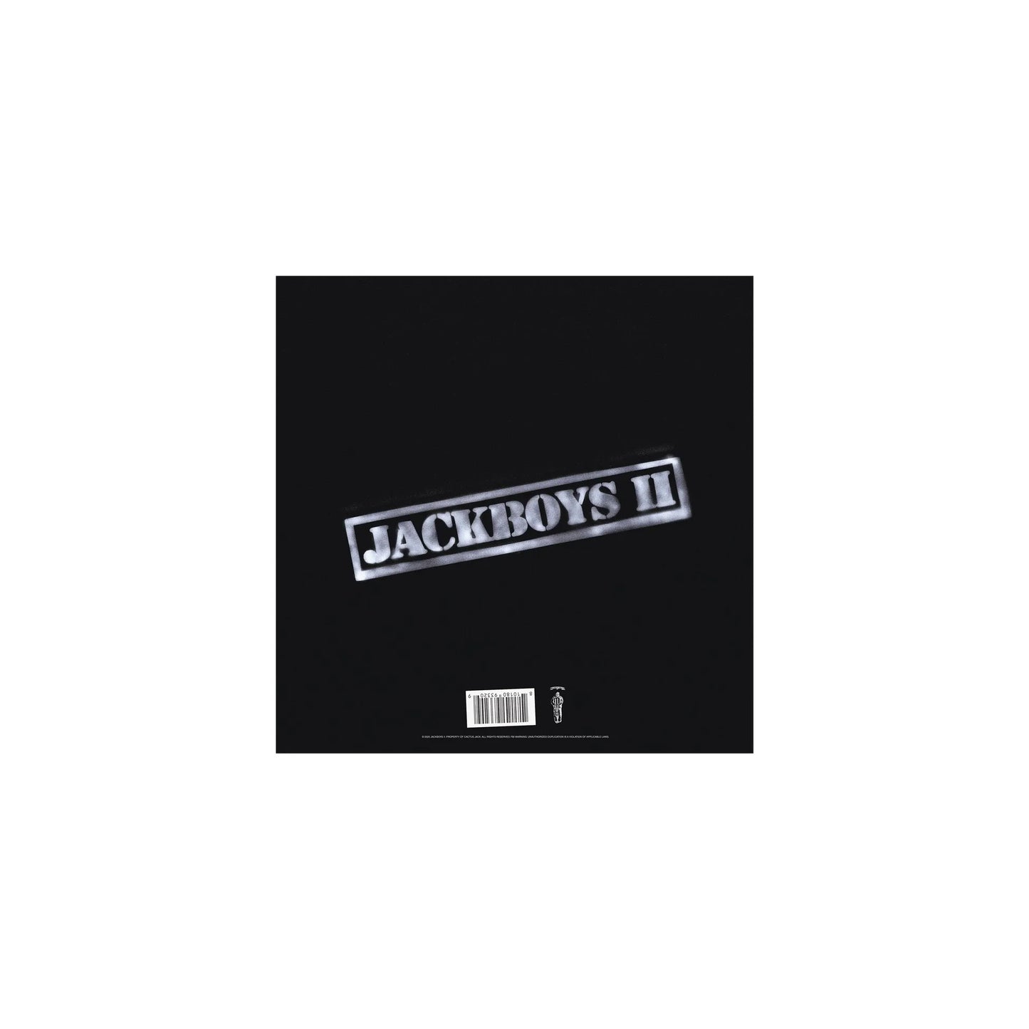 Travis Scott Jackboys 2 Vinyl (Mask Cover)