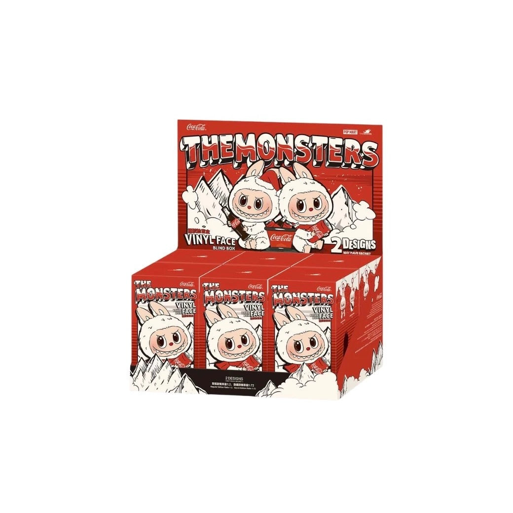 Pop Mart Labubu The Monsters Coca-Cola Vinyl Face - POPMART-LABUBU-COCA-COLA
