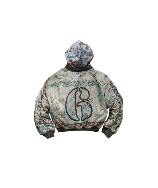 Mowalola Graffiti Bomber