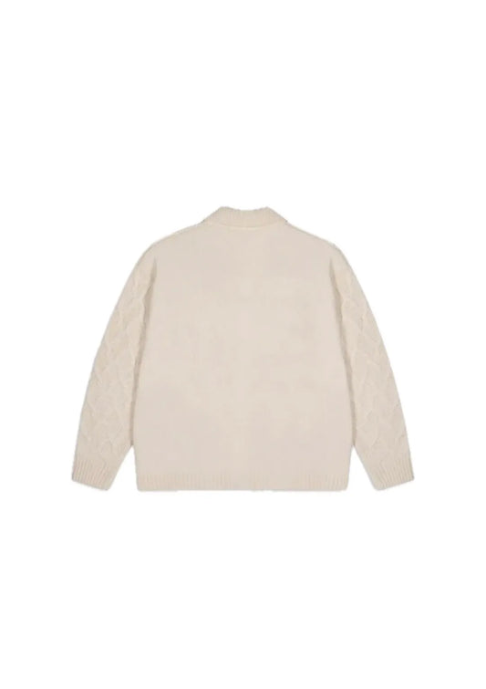Patta Perfect Day Knitted Cardigan (Peyote)