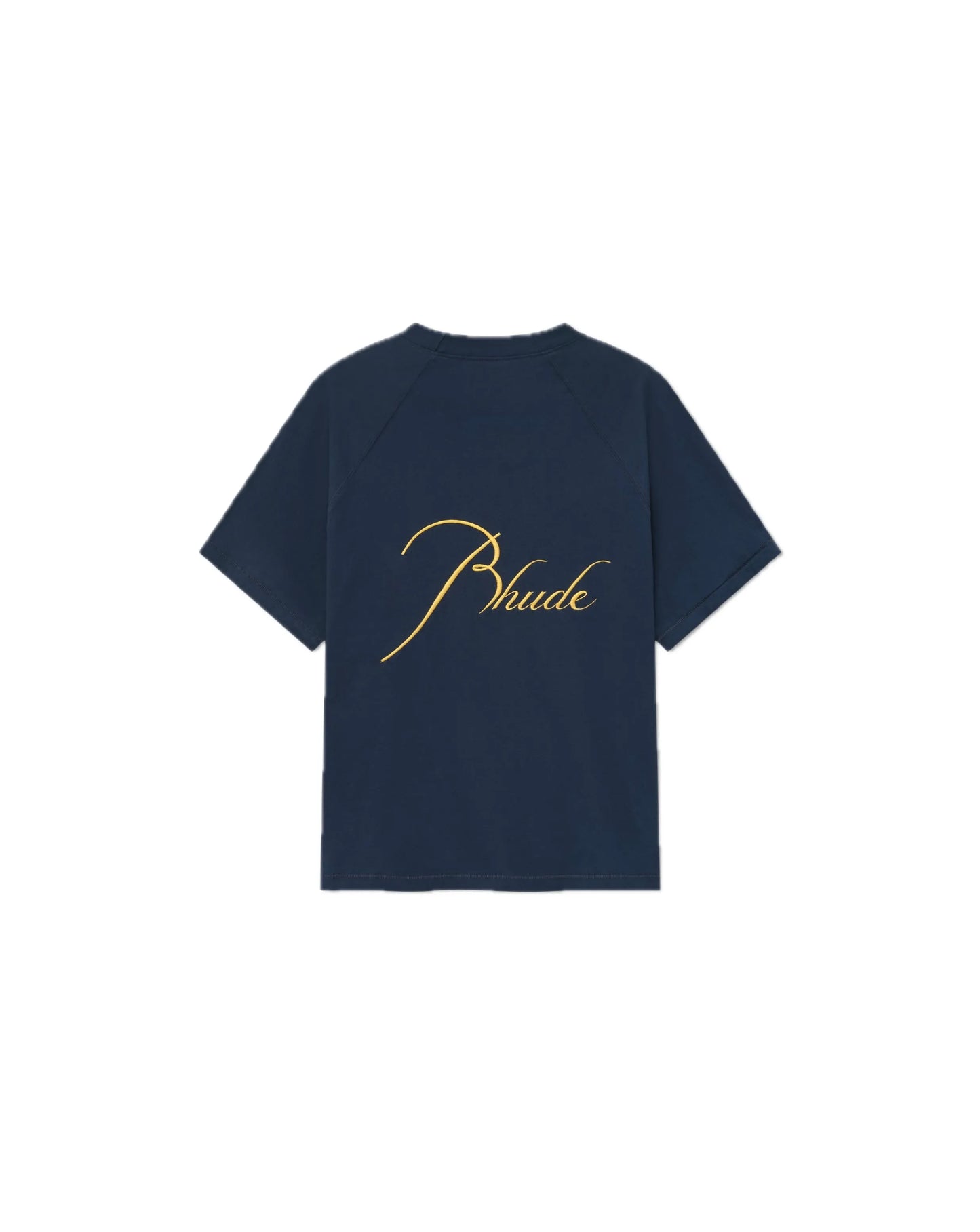 Rhude Classique Raglan Logo Tee Navy