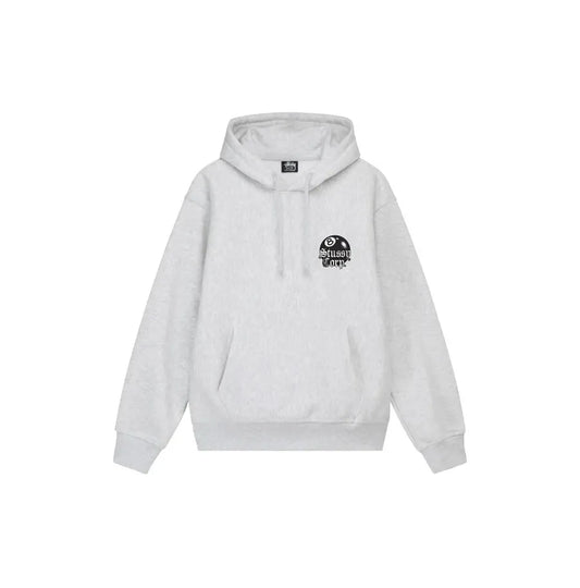 Stussy 8 Ball Corp. Hoodie Ash Heather