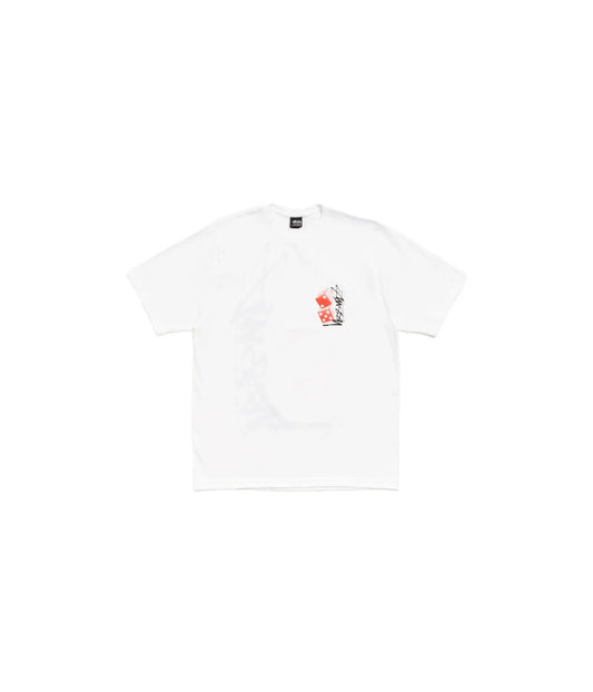 Stussy Tall Dice Tee White