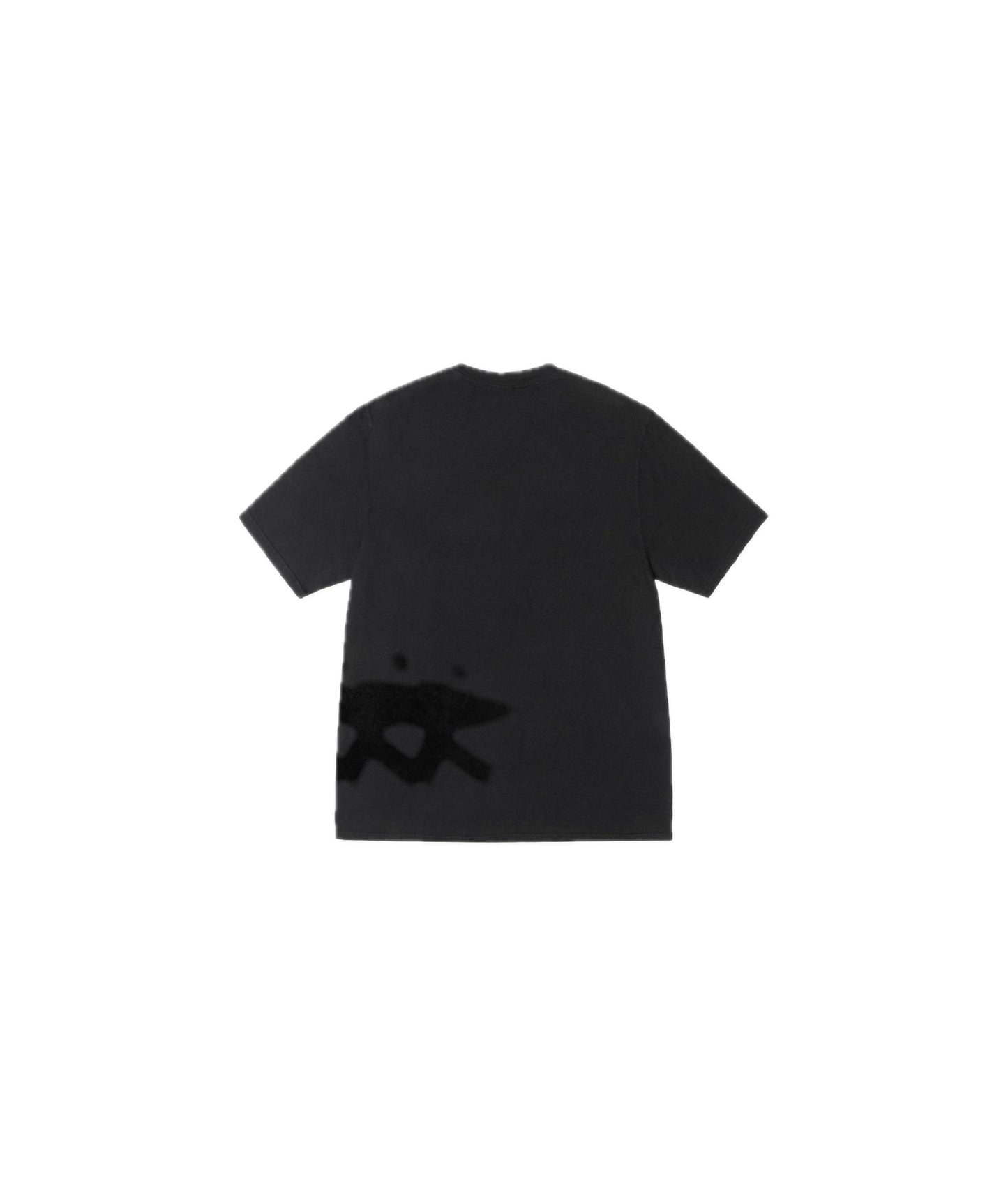 Stussy Low Tide Tee Pigment Dyed Black - STUSSY-LOWTIDE-BLK24