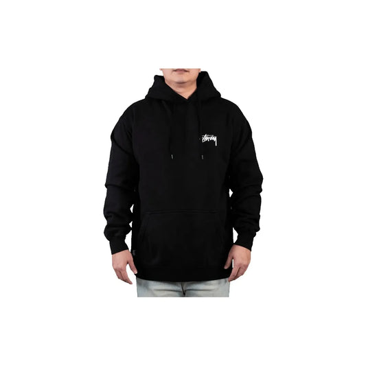 Stussy Fuzzy Dice Hoodie Black
