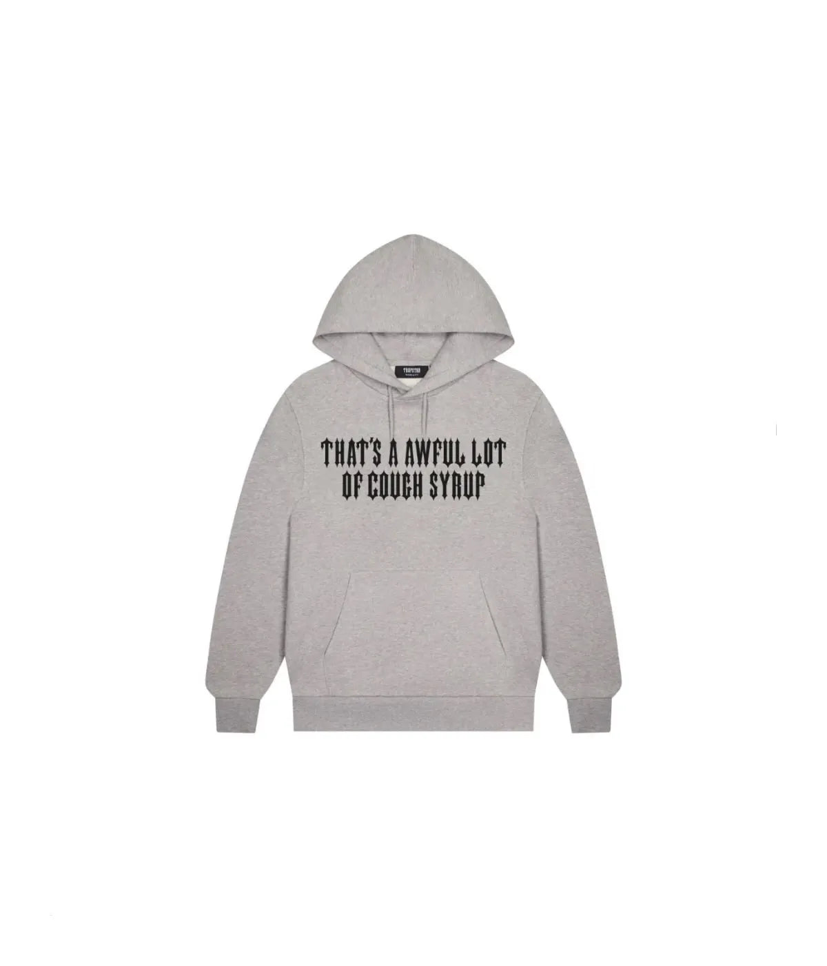 Trapstar Cough Syrup Hoodie Gray (TRAP-CGHHOD-GREY) - APLUG.PL
