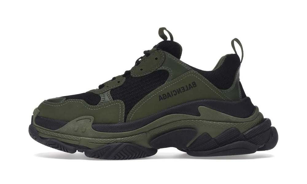 Triple S Dark Green Black - 536737W2CA11033