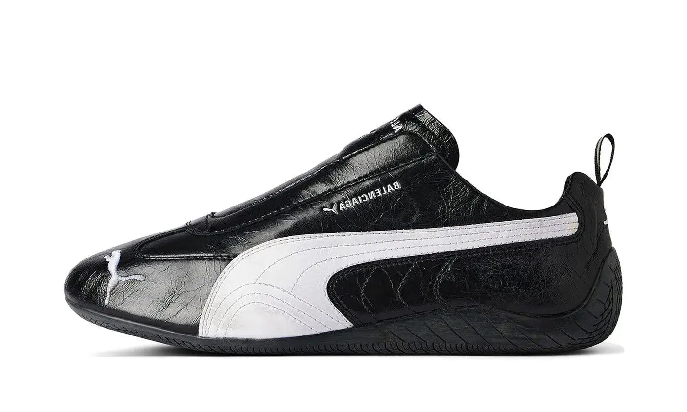 Balenciaga x Puma Speedcat Leather Black White
