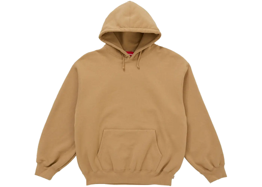 Supreme Supreme Satin Appliqué Hooded Sweatshirt (FW25) Brown