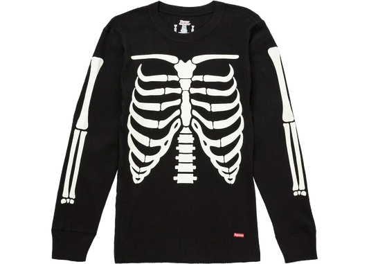 Supreme Supreme Hanes Bones Thermal Crew (1 Pack) Black