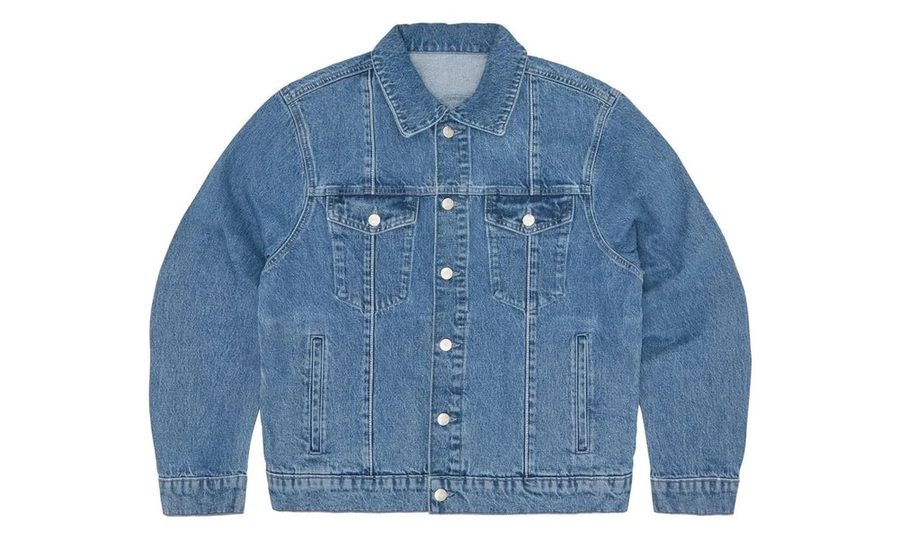 Corteiz C-Star Denim Trucker Jacket Blue - CORT-CCDTJB-BLUE