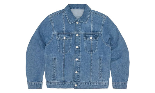 Corteiz C-Star Denim Trucker Jacket Blue - CORT-CCDTJB-BLUE