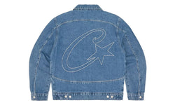 Corteiz C-Star Denim Trucker Jacket Blue - CORT-CCDTJB-BLUE