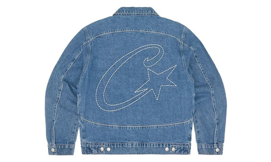 Corteiz C-Star Denim Trucker Jacket Blue - CORT-CCDTJB-BLUE