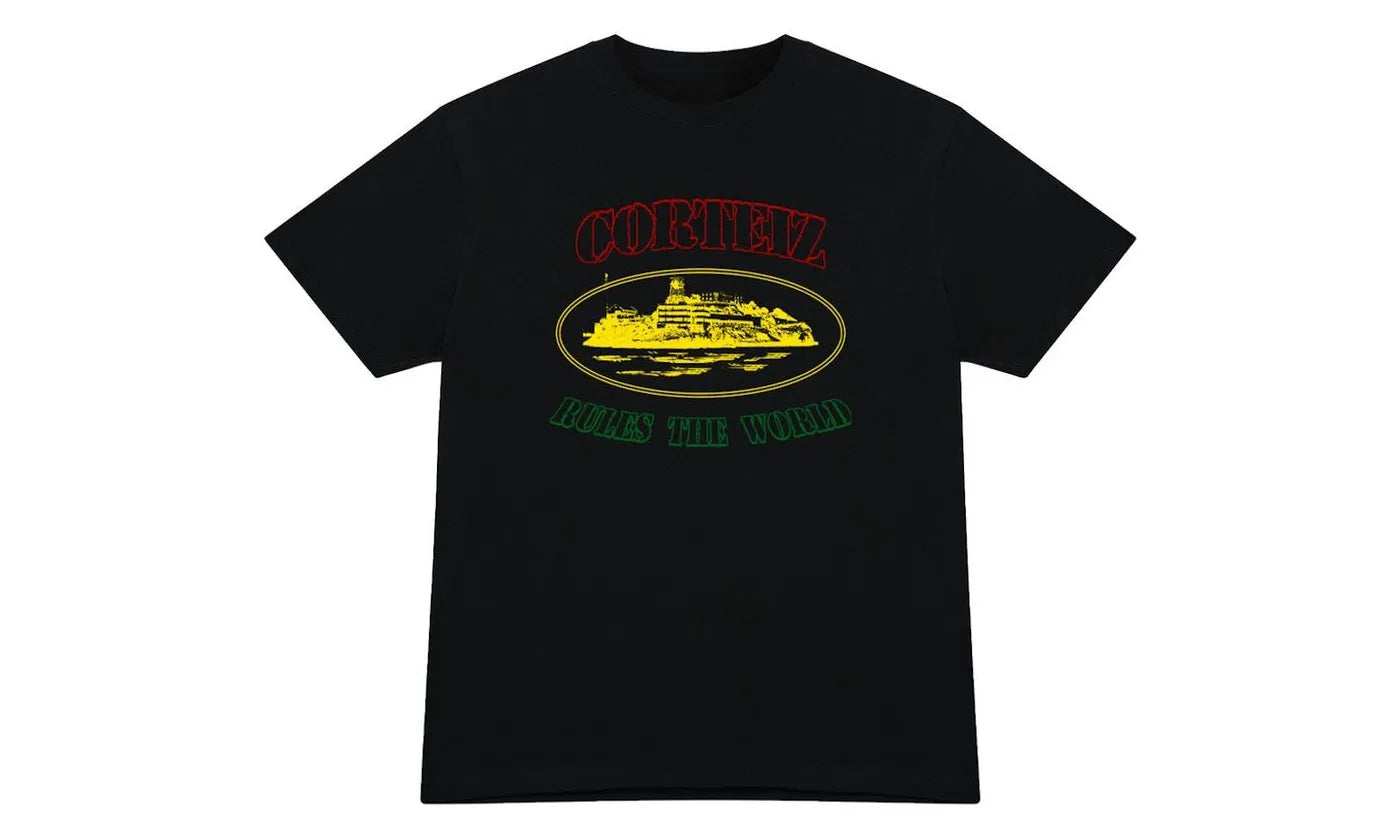 Corteiz OG Carni Alcatraz T-shirt Black - CORT-COCATB-BLACK