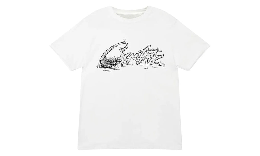 Corteiz Sniper Tee White - CORT-COSNTW-WHITE
