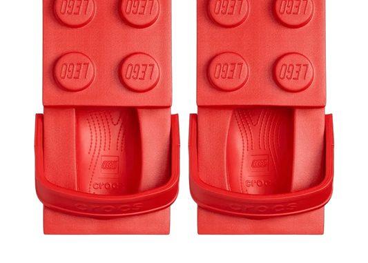 Crocs Brick Clog LEGO Red