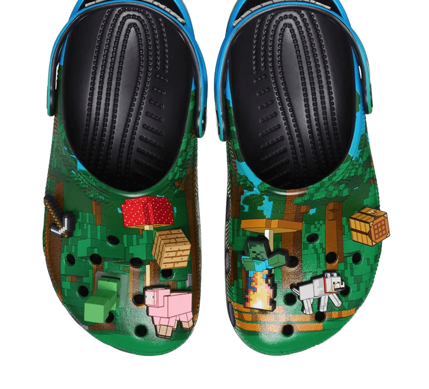 Crocs Classic Clog Minecraft Dark Forest - 210829-90H