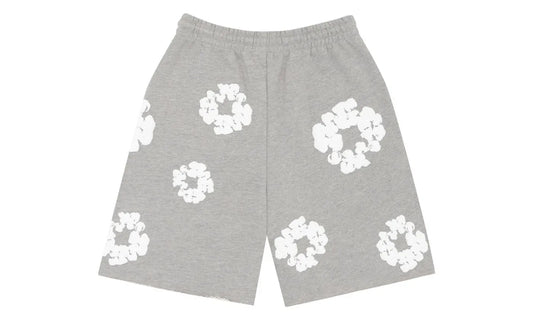 Denim Tears The Cotton Wreath Shorts Grey - DT-DTTCWS-GREY