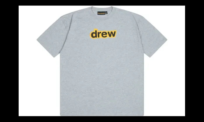 drew house drew house secret ss t-shirt heather grey - DREWH-SECSST-HGREY