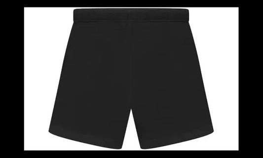 Fear of God Essentials Cream Drawstring Sweatshort Jet Black SS23 - 160SP232000F