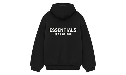 Fear of God Essentials Fleece Hoodie (FW24) Black - 192HO246250F