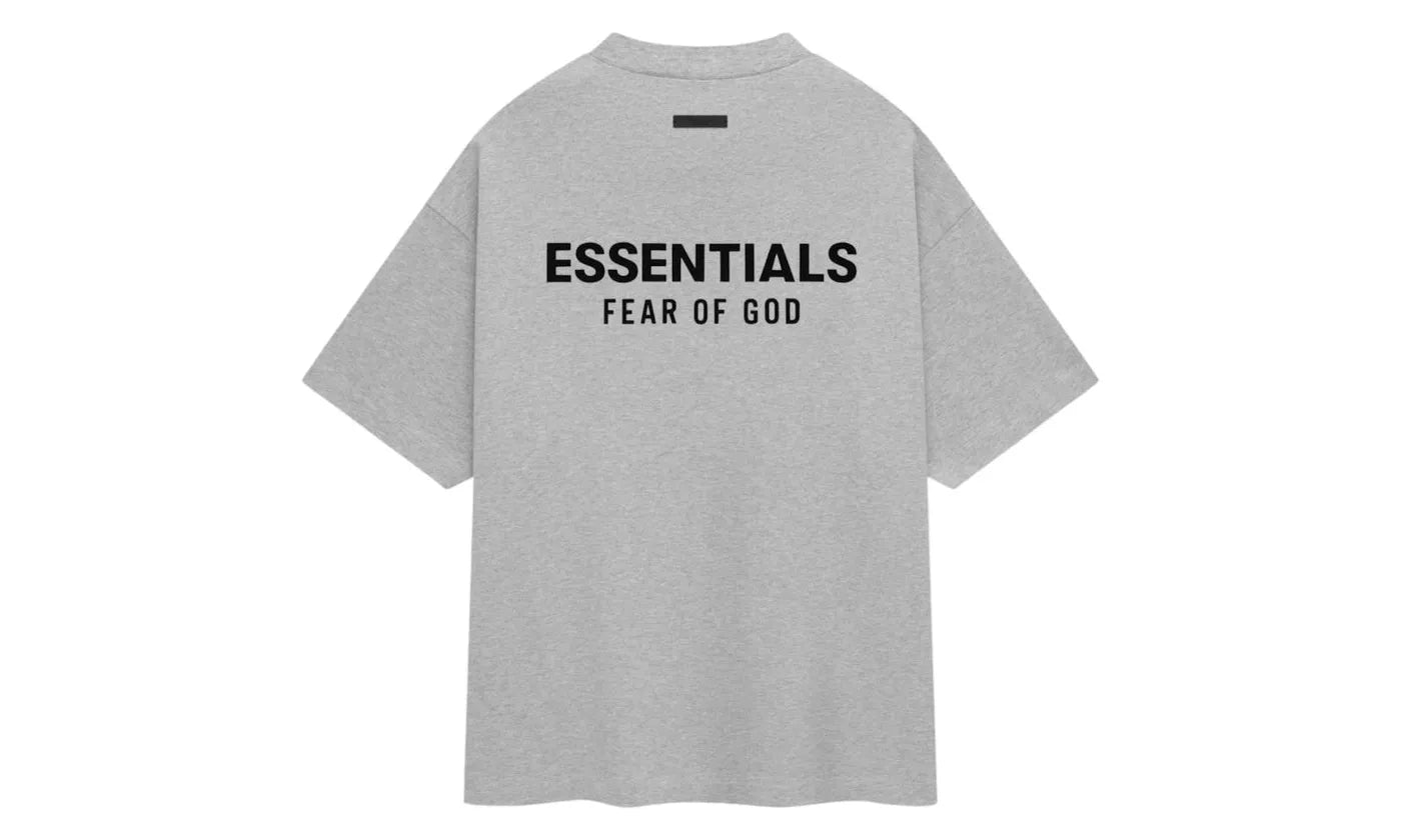 Fear of God Essentials Jersey Crewneck T-Shirt Light Heather Gray - 125HO244368F