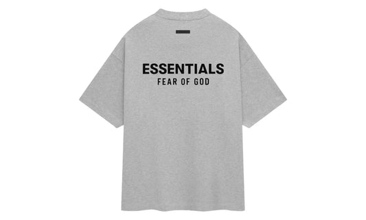 Fear of God Essentials Jersey Crewneck T-Shirt Light Heather Gray - 125HO244368F
