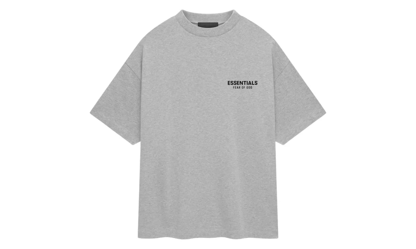 Fear of God Essentials Jersey Crewneck T-Shirt Light Heather Gray - 125HO244368F