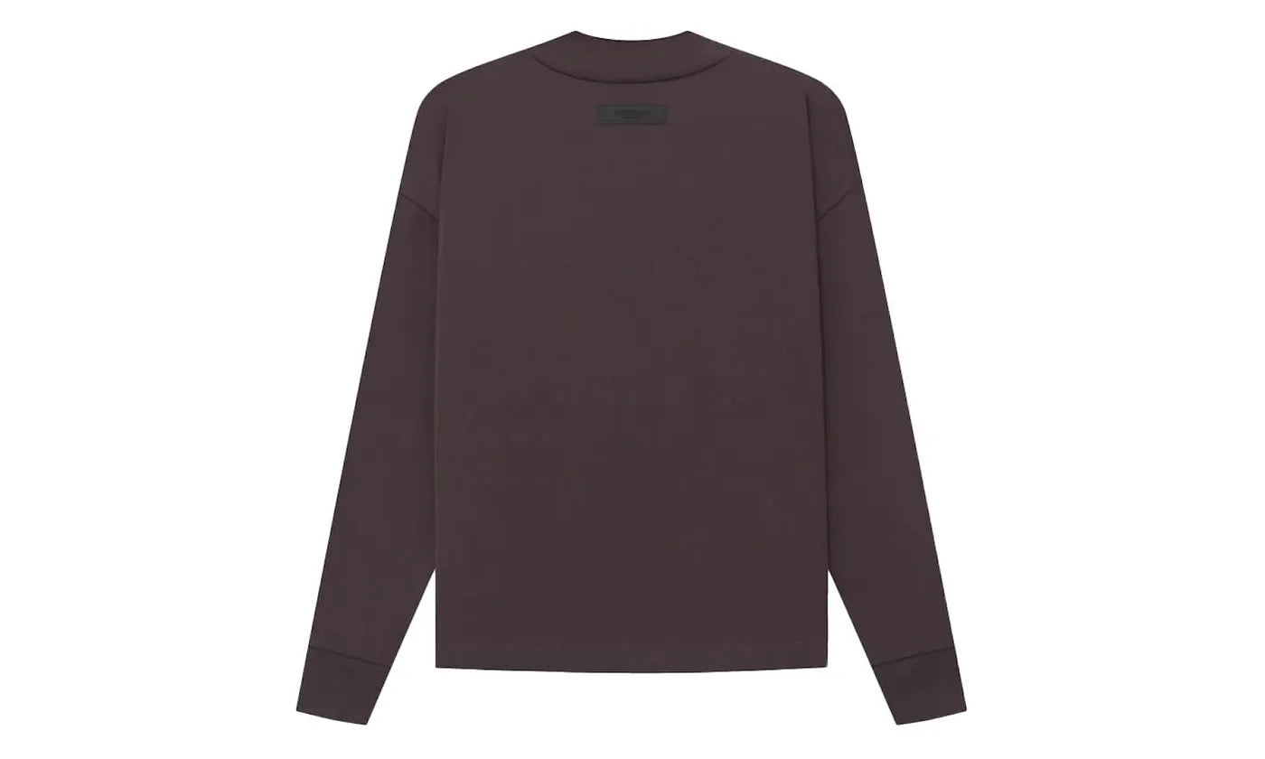 Fear of God Essentials LS Tee Plum - FOG-FOGELT-PLUM