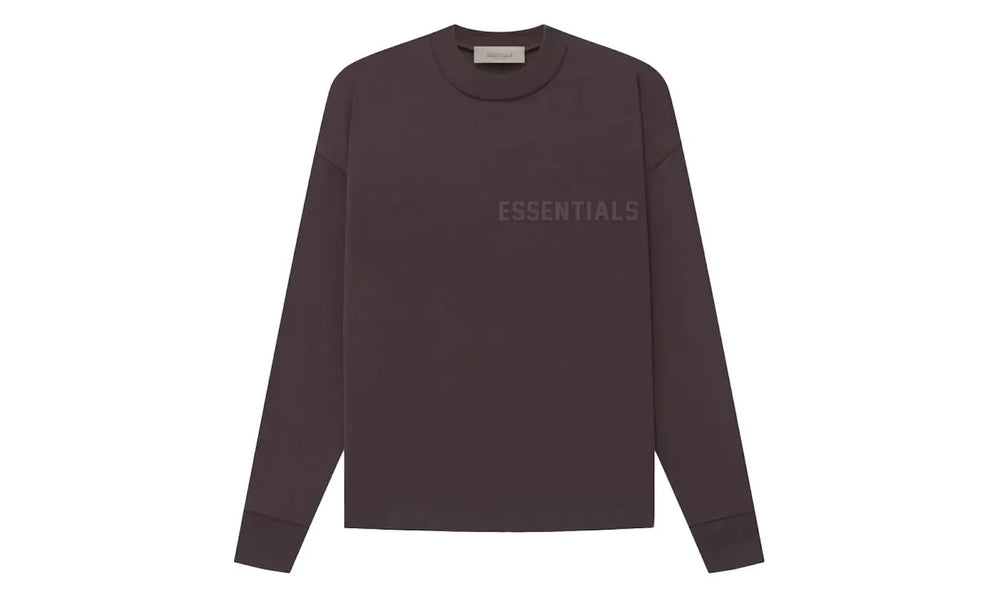 Fear of God Essentials LS Tee Plum - FOG-FOGELT-PLUM